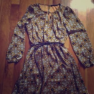 Women’s ModCloth Retro Floral Dress with Belt